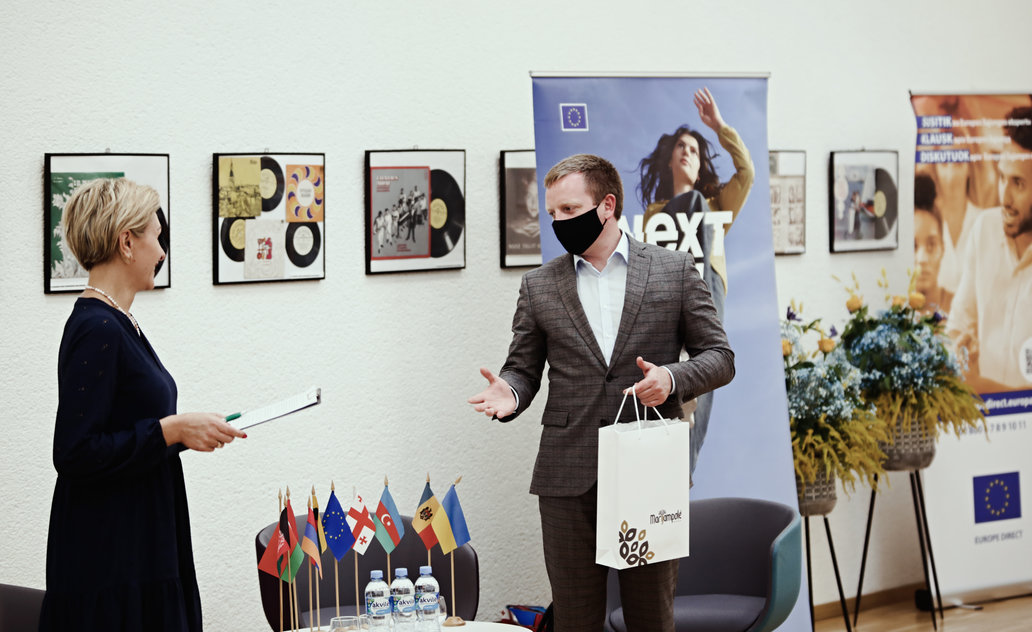 Pristatytas naujosios kartos „Europe Direct“ centras Marijampolėje