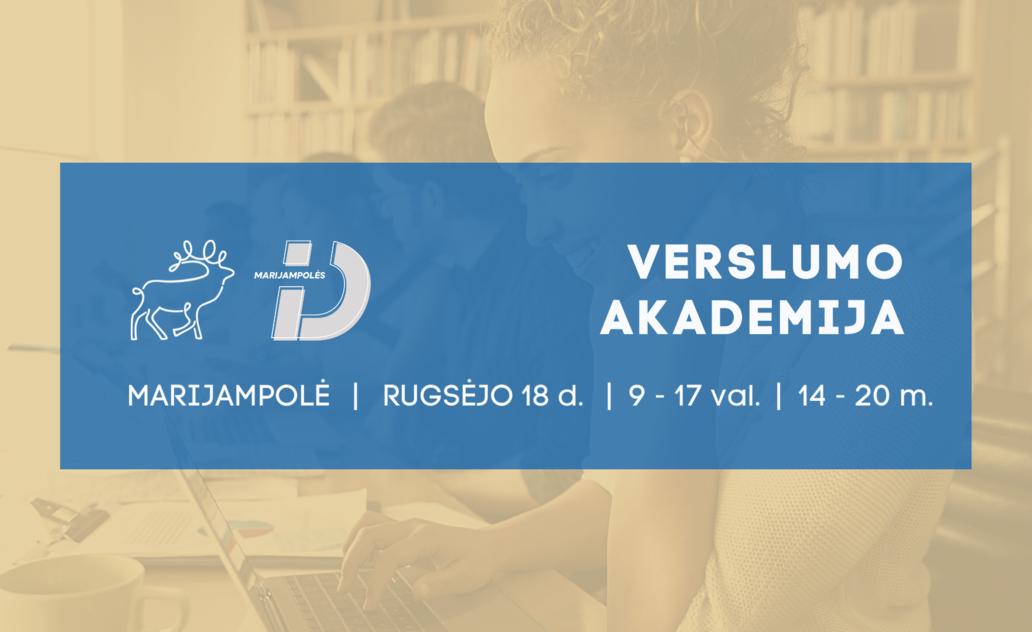 Nuo rudens – verslumo akademija moksleiviams