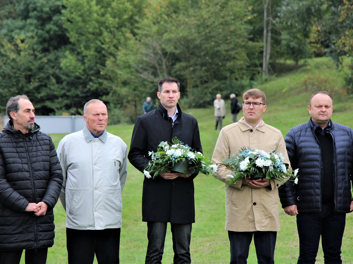 Marijampolėje paminėta Lietuvos žydų genocido atminimo diena ir holokausto pradžios Lietuvoje...