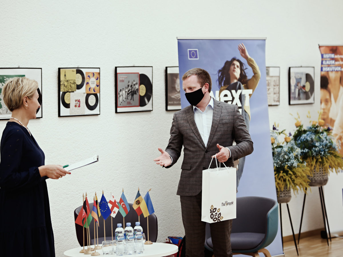 Pristatytas naujosios kartos „Europe Direct“ centras Marijampolėje