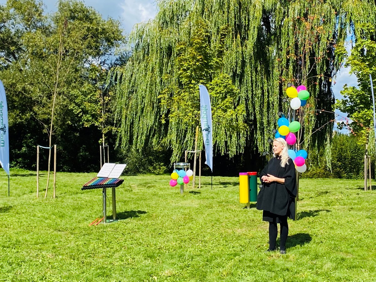 Naujovė Pašešupio parke – muzikos alėja
