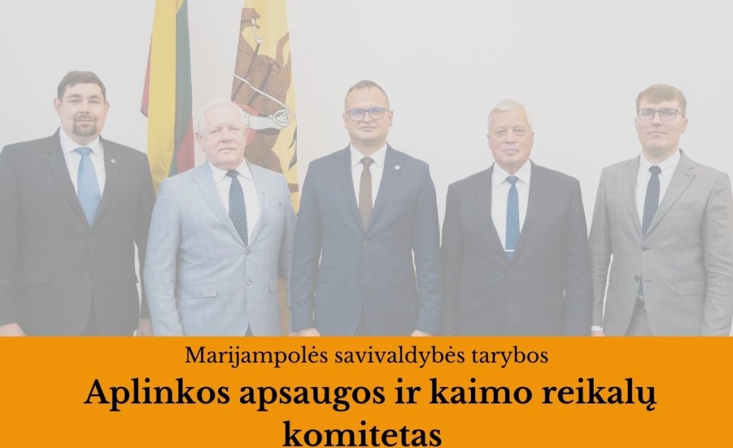 2021-10-21 Marijampolės savivaldybės tarybos Aplinkos apsaugos ir kaimo reikalų komiteto posėdis