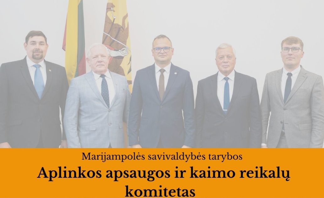 2021-10-21 Marijampolės savivaldybės tarybos Aplinkos apsaugos ir kaimo reikalų komiteto posėdis