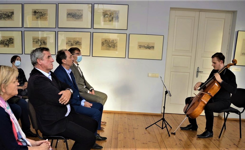 Atidaryta Lietuvos ir Lenkijos dailininko Stanislovo Bohušo Sestšencevičiaus darbų paroda