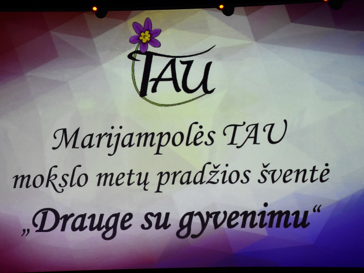 Marijampolės TAU pradėjo naujus mokslo metus!