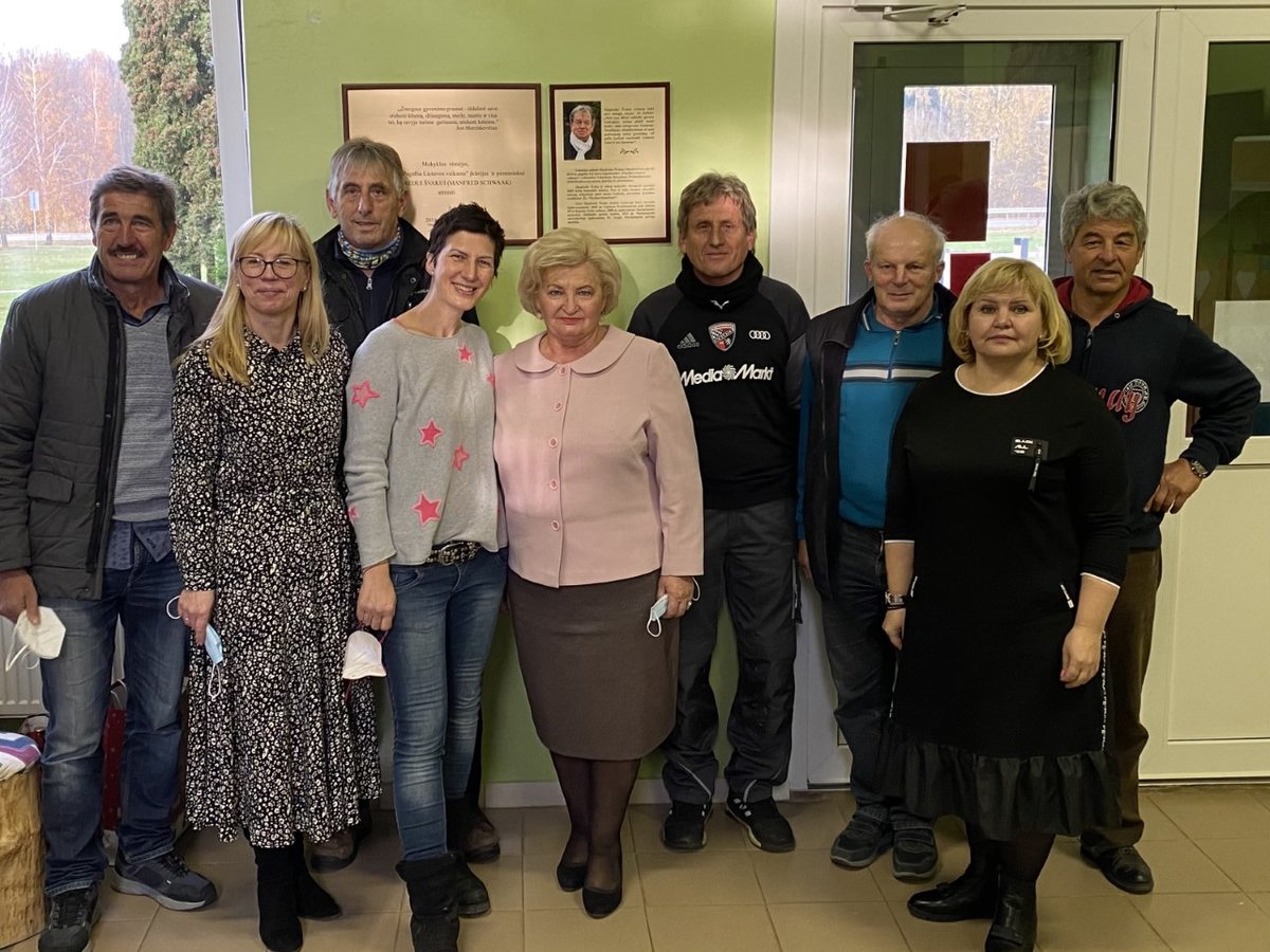 Želsvos progimnazijos bendruomenę aplankė bičiuliai iš Vokietijos 