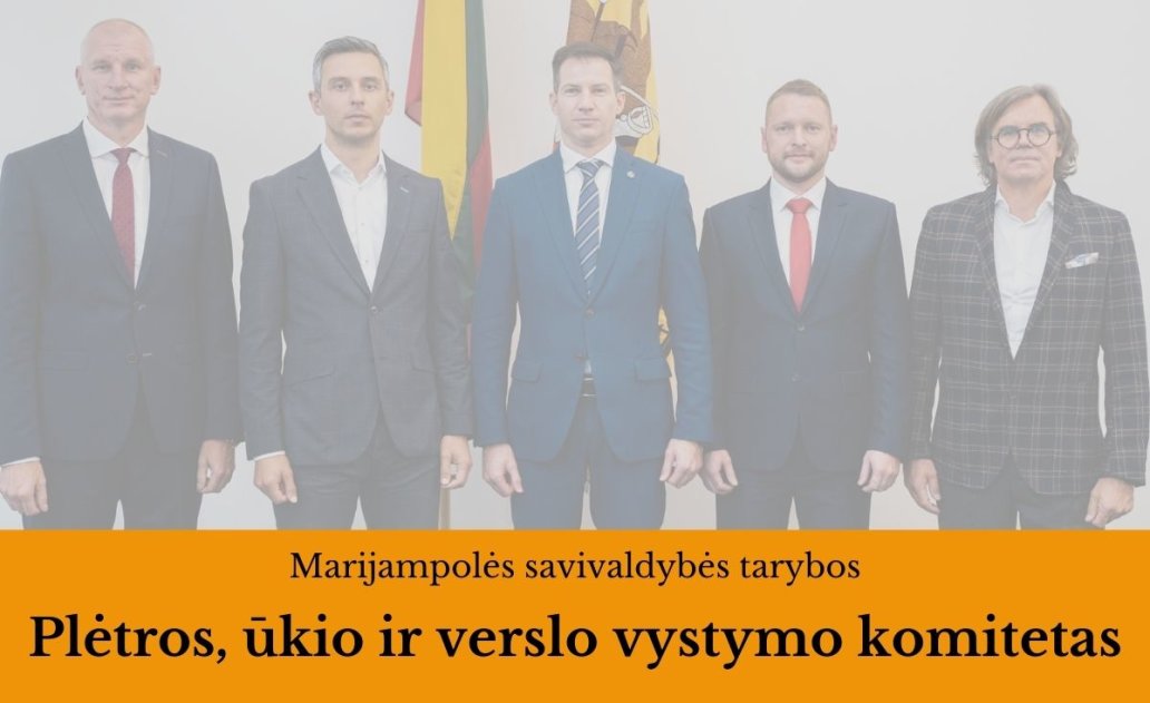2021-11-23 Marijampolės savivaldybės tarybos Plėtros, ūkio ir verslo vystymo komiteto posėdis