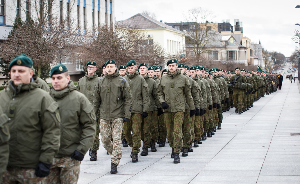 Savivaldybės mero sveikinimas Lietuvos kariuomenės dienos proga