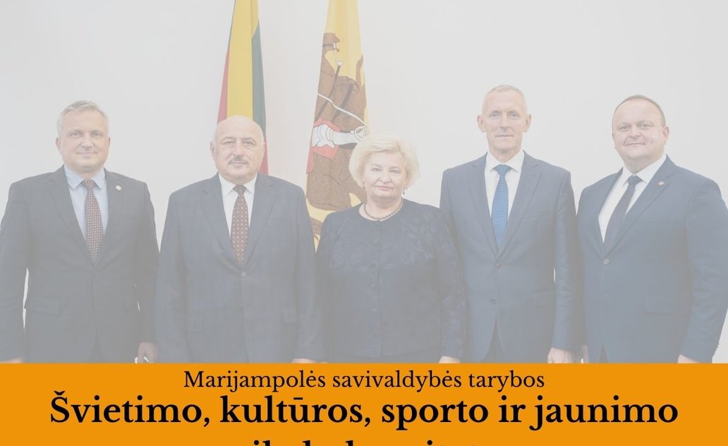 2021-11-08 Marijampolės savivaldybės tarybos Švietimo, kultūros, sporto ir jaunimo reikalų...