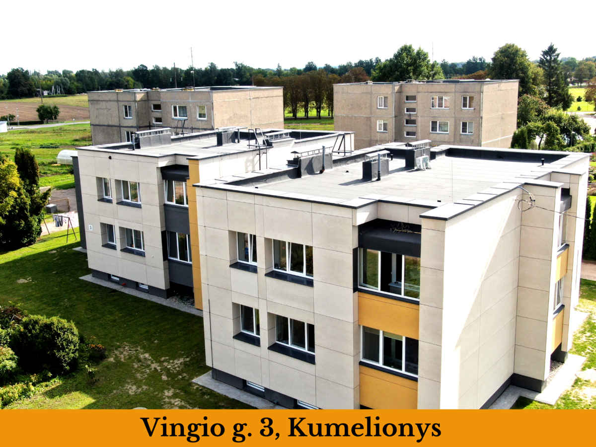 Marijampolė vis keičiasi: daugėja renovuotų daugiabučių namų 