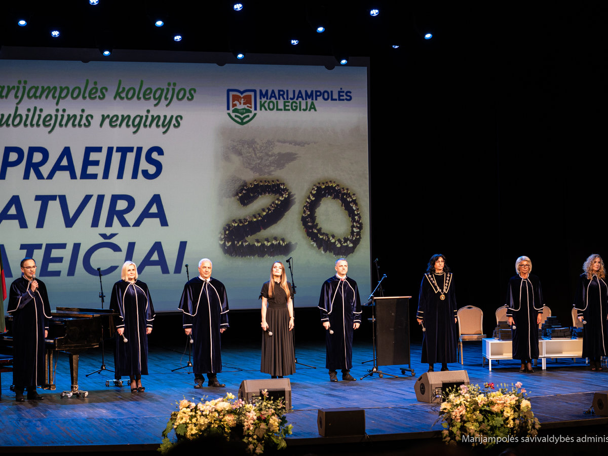 Marijampolės kolegija paminėjo 20 metų  sukaktį