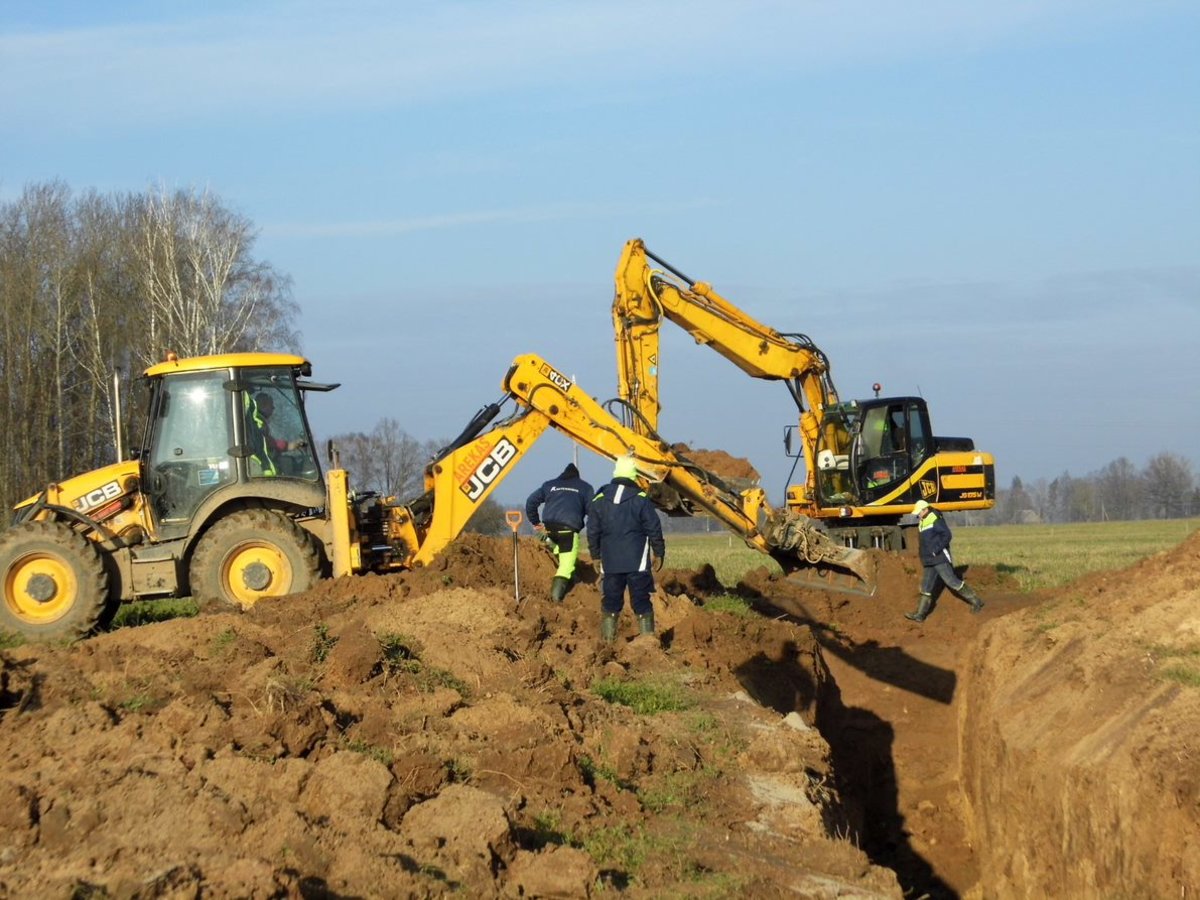 Įgyvendinamas melioracijos statinių rekonstrukcijos projektas