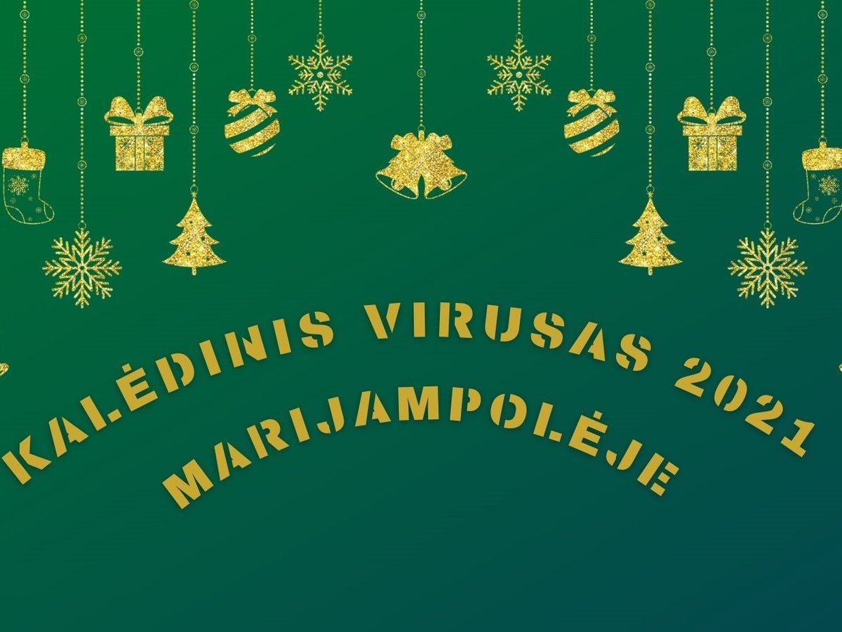 „Kalėdinis virusas 2021 “:  kviečiame dalyvauti kalėdinių papuošimų konkurse