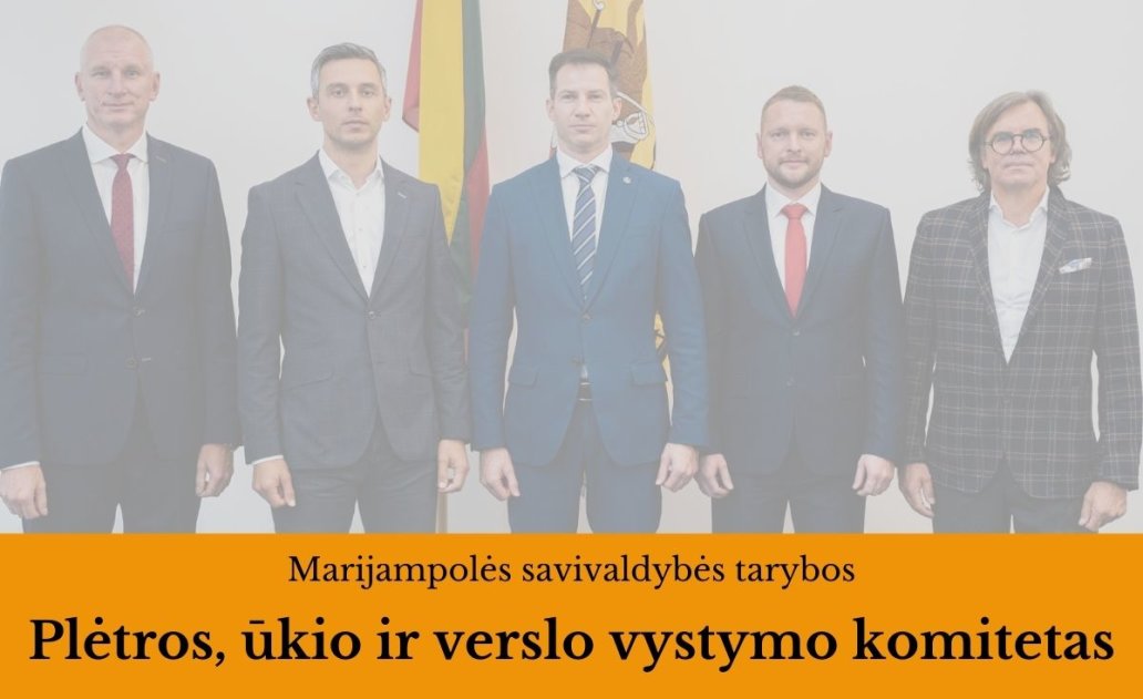 2022-01-25 Marijampolės savivaldybės tarybos Plėtros, ūkio ir verslo vystymo komiteto posėdis 