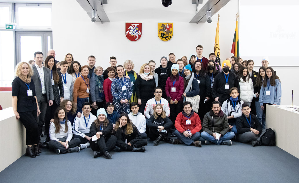Marijampolėje lankosi „Erasmus+“ projekto dalyviai