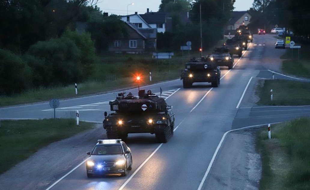 Vasario pabaigoje – kovo pradžioje numatomas intensyvesnis karinės technikos judėjimas šalies...