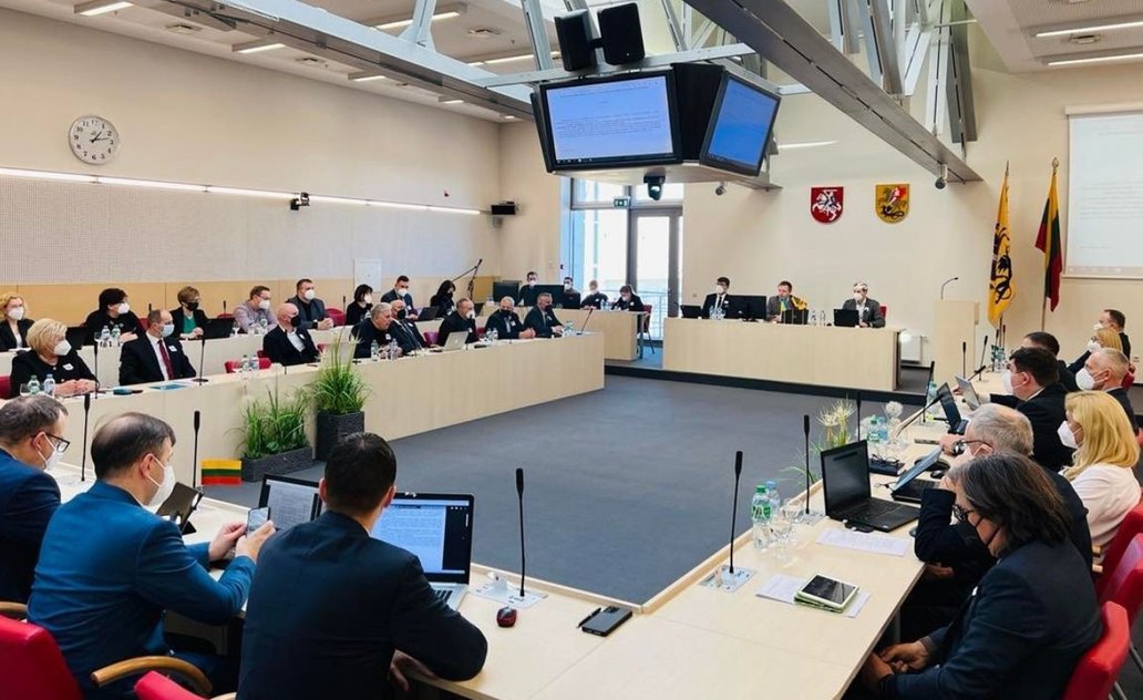Marijampolės savivaldybė nutraukė bendradarbiavimą su Rusijos Federacijos ir Baltarusijos...