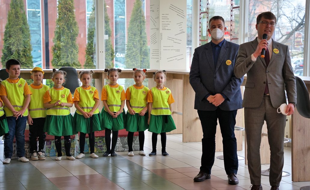 „230 atvirukų mano miestui“ – mažųjų marijampoliečių dovana Marijampolei 