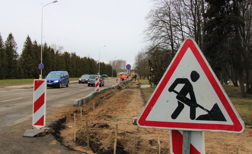 Atsitraukus šalčiams, Marijampolėje vėl ūžia technika 