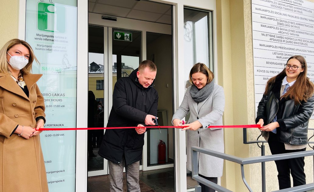Marijampolės turizmo ir verslo informaciniam centrui „SMART Marijampolė“ dviguba šventė