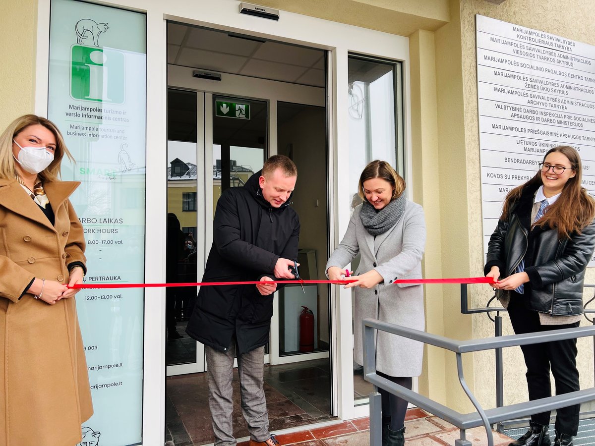 Marijampolės turizmo ir verslo informaciniam centrui „SMART Marijampolė“ dviguba šventė