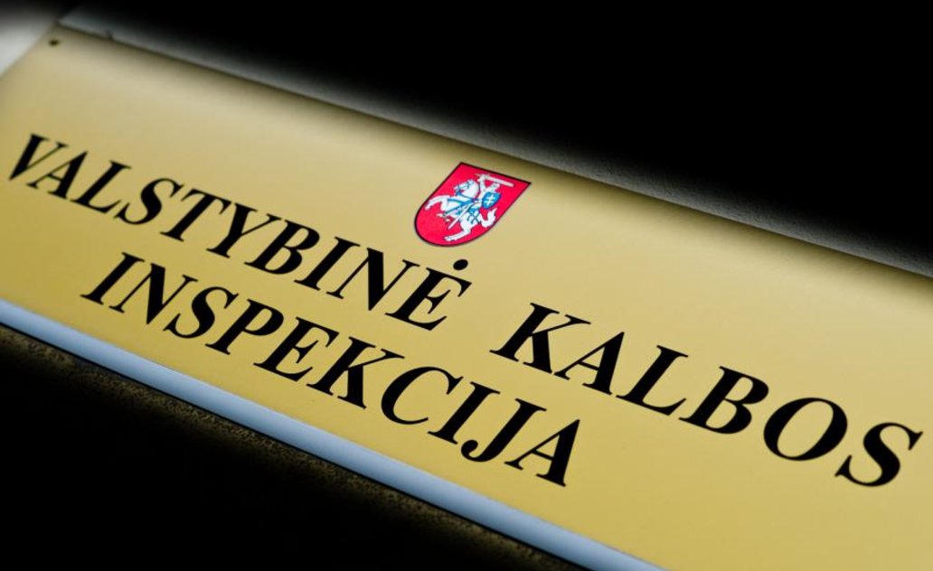 Valstybinė kalbos inspekcija informuoja