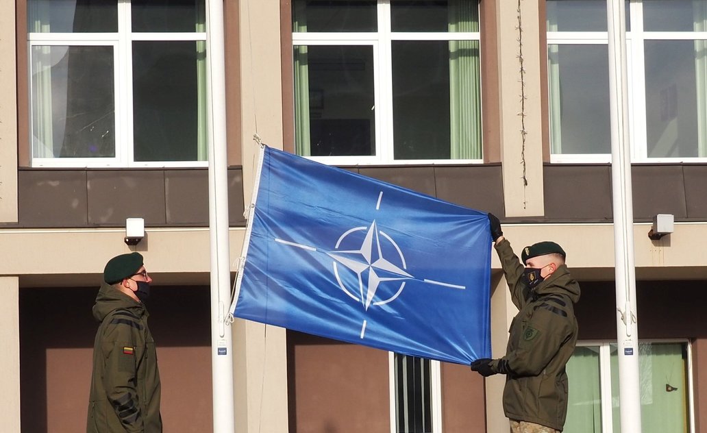 Marijampolėje paminėta Lietuvos narystės NATO 18 metų sukaktis