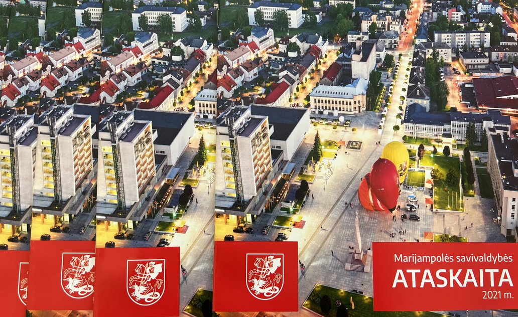 Kviečiame susipažinti su naujausiu leidiniu „Marijampolės savivaldybės ataskaita 2021“
