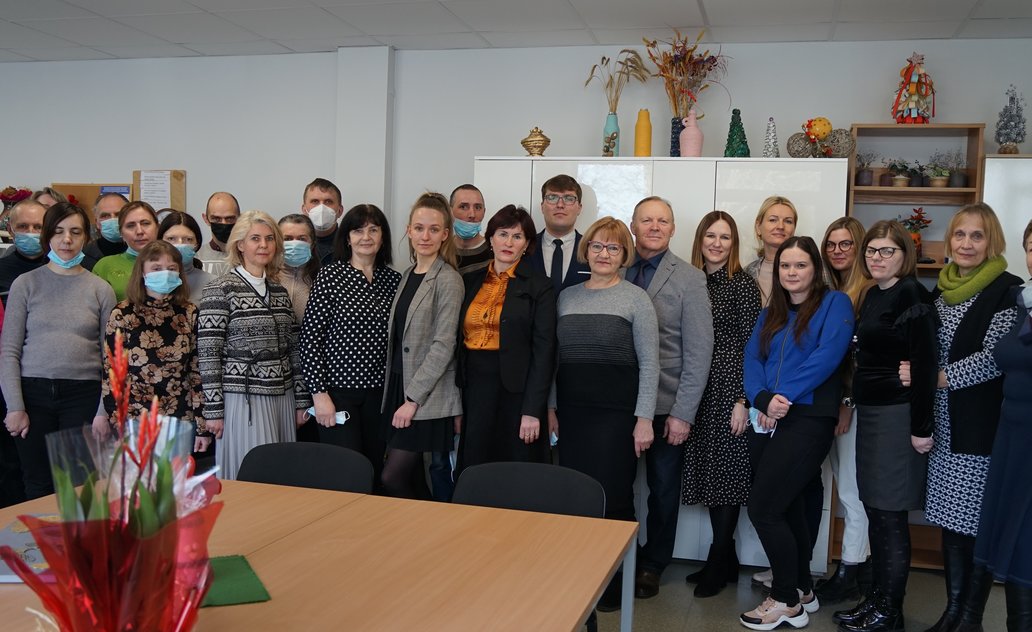 Atidarytos naujos ,,Židinio“ socialinių dirbtuvių patalpos