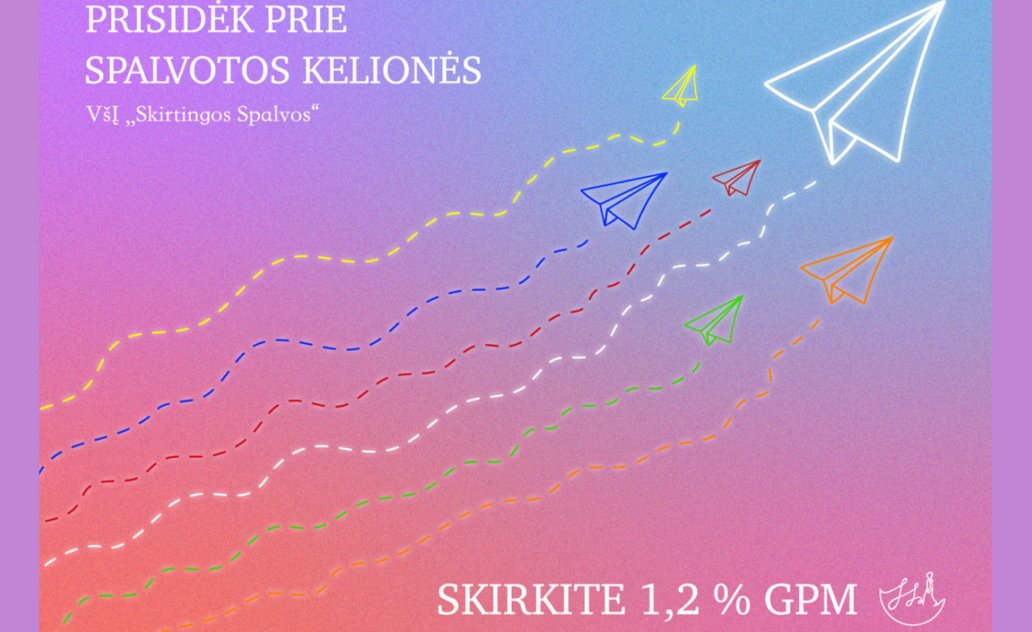 Iniciatyva „Skirtingos spalvos“ spalvotoms sergančiųjų istorijoms suteikia sparnus