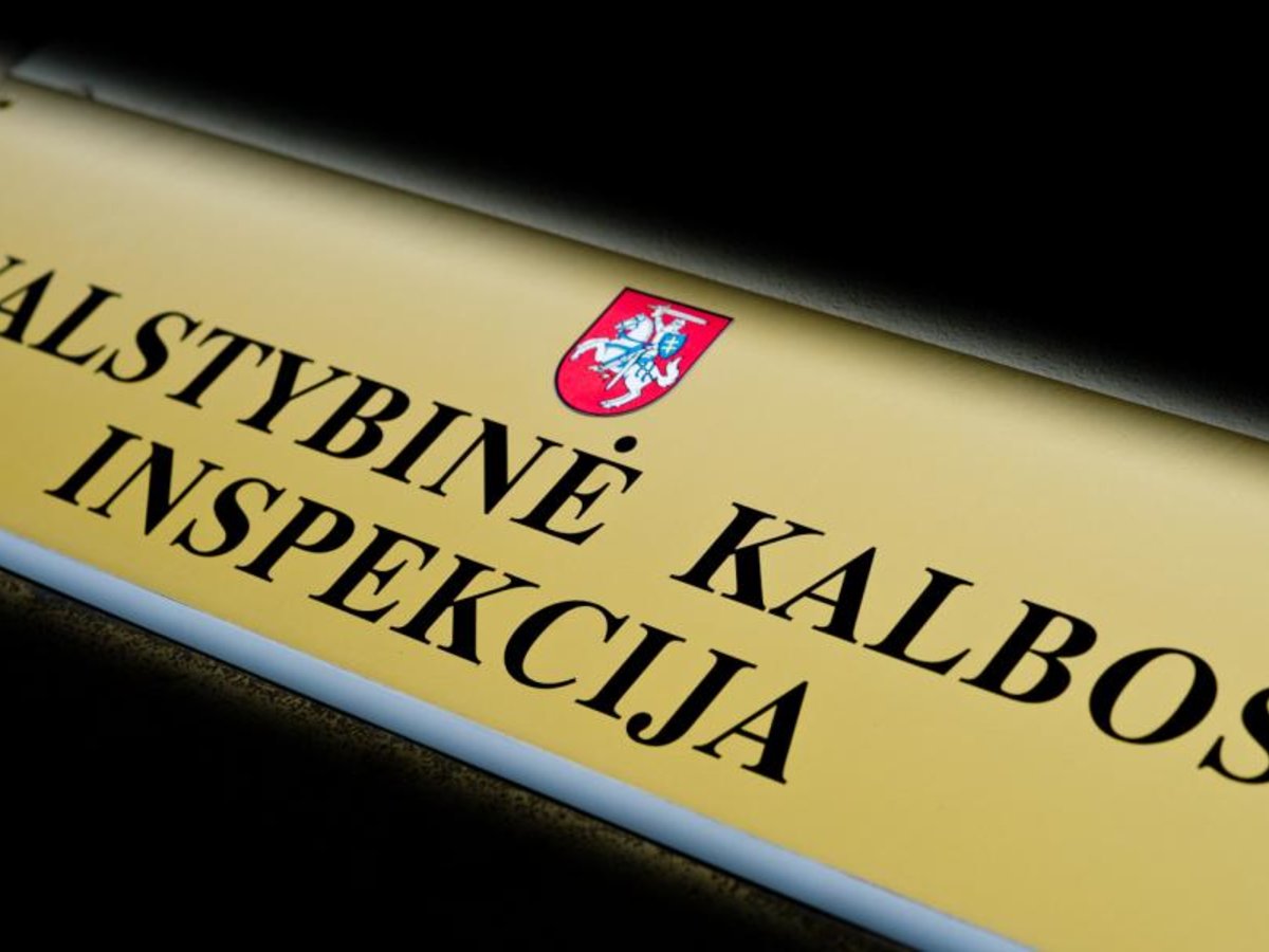 Valstybinė kalbos inspekcija informuoja