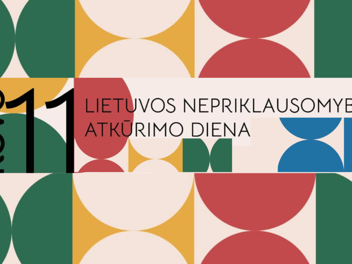 Kviečiame vienybėje  paminėti Lietuvos nepriklausomybės atkūrimo dieną