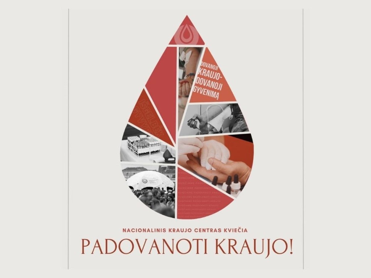  Kviečiame dalyvauti kraujo donorystės akcijoje 