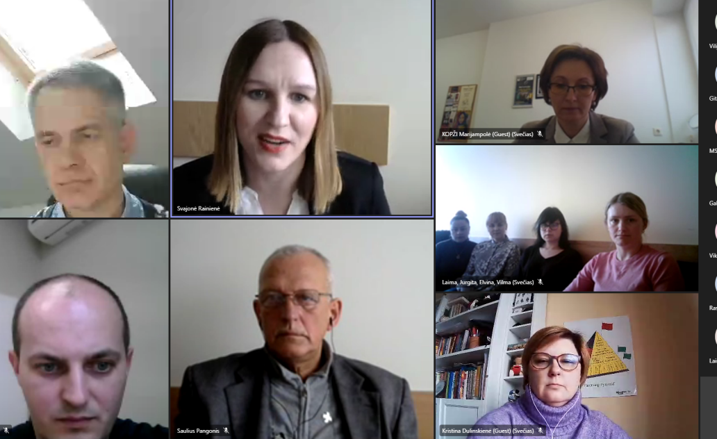Vyko mokymai-diskusija apie prekybą žmonėmis