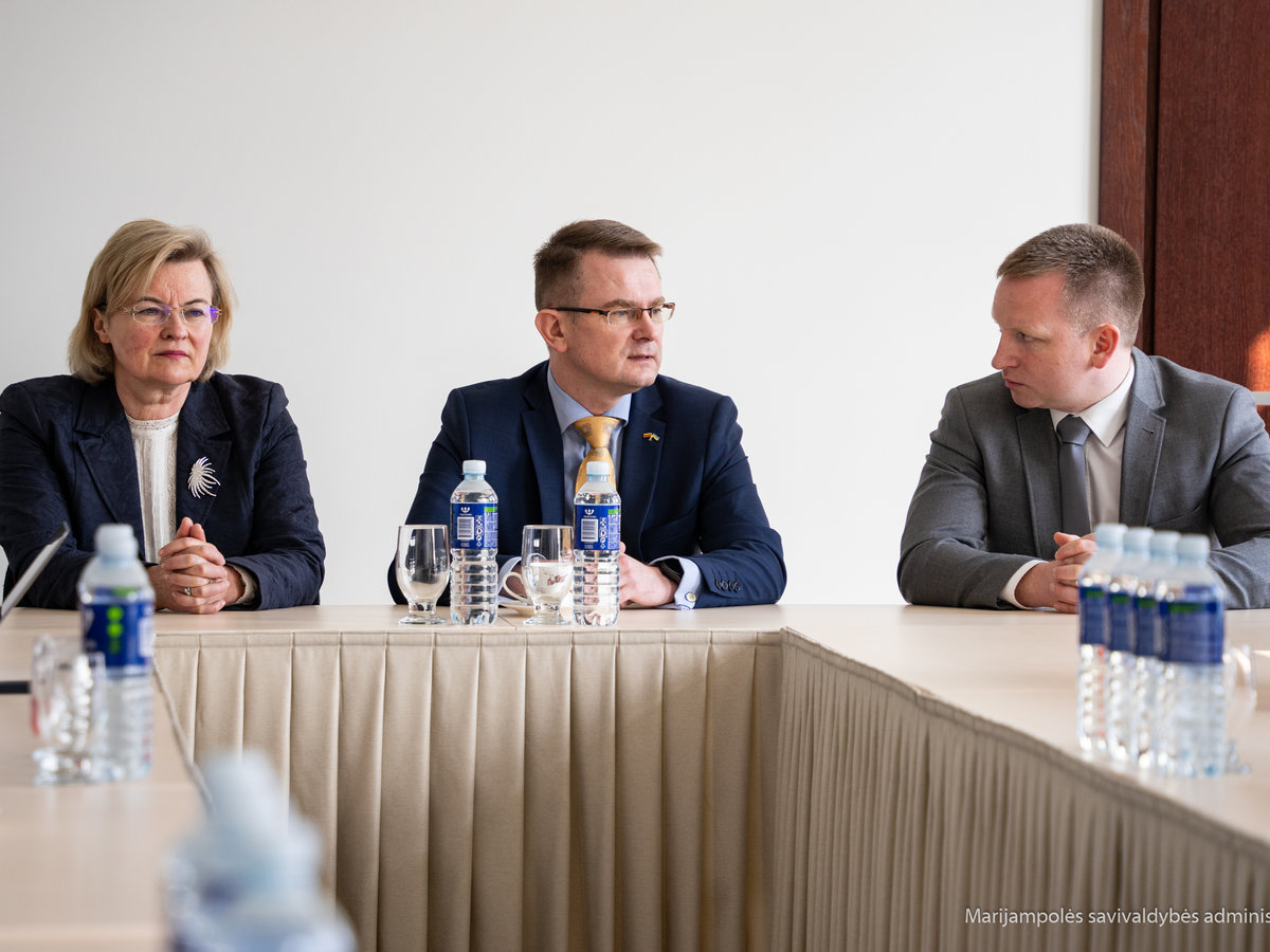 Marijampolėje lankėsi sveikatos apsaugos ministras