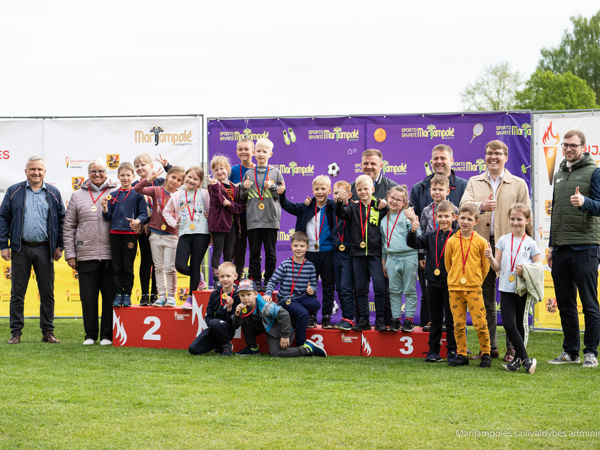 Praūžė pirmą kartą organizuota Sporto savaitė