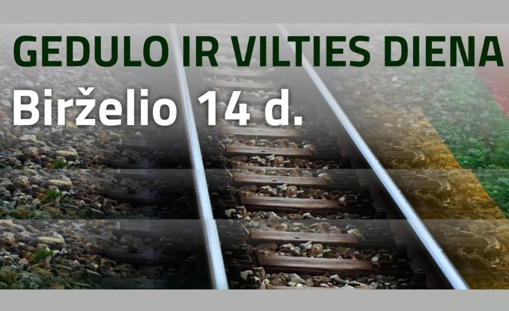 Kviečiame dalyvauti Gedulo ir Vilties dienos minėjimo renginiuose