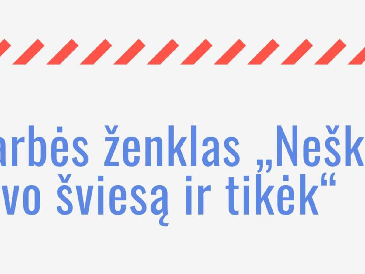Kultūros ministerija priima siūlymus apdovanoti garbės ženklu „Nešk savo šviesą ir tikėk“