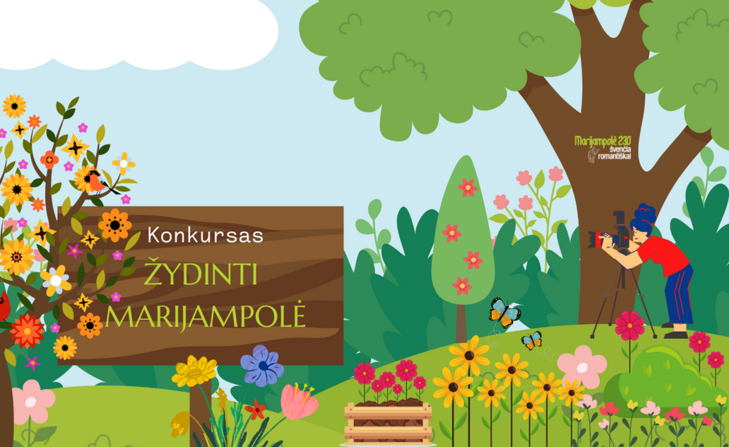 Kviečia konkursas „Žydinti Marijampolė“!