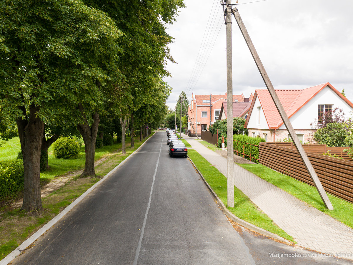 Atnaujintų gatvių sąrašą papildė dar dvi naujos gatvės