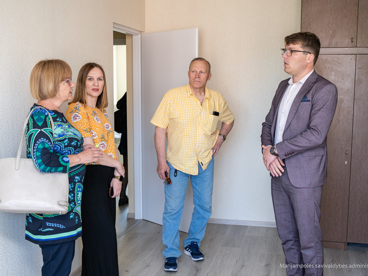 Marijampolėje įkurtas pirmasis apsaugotas būstas