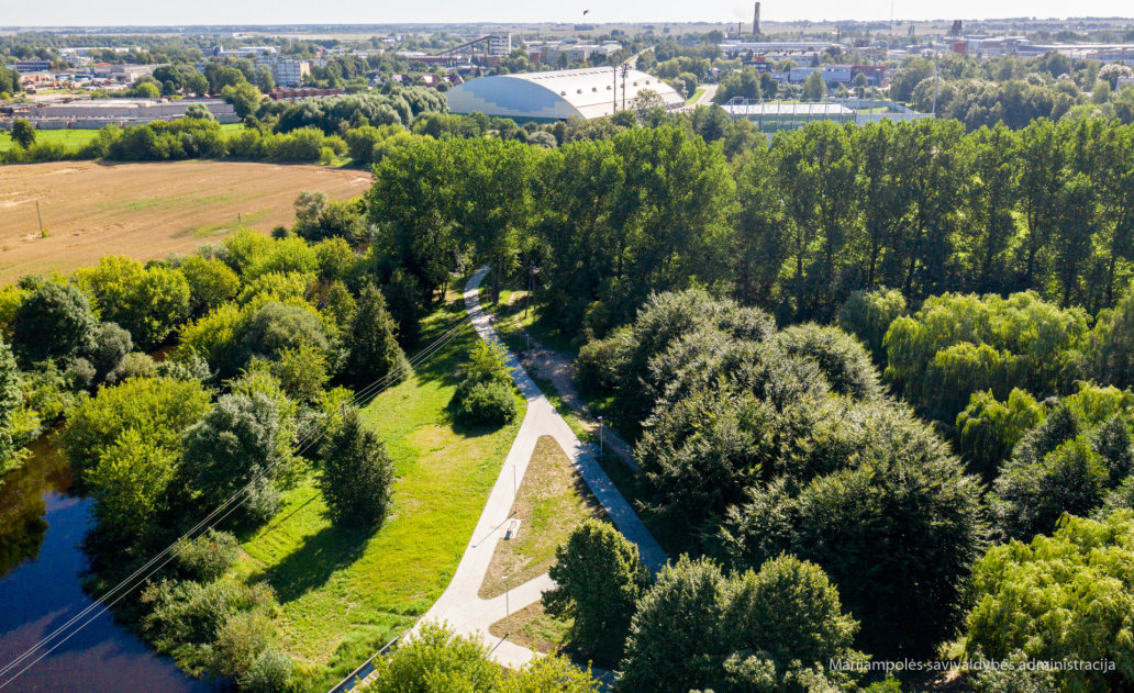 Takas palei Šešupės upę dar ilgesnis