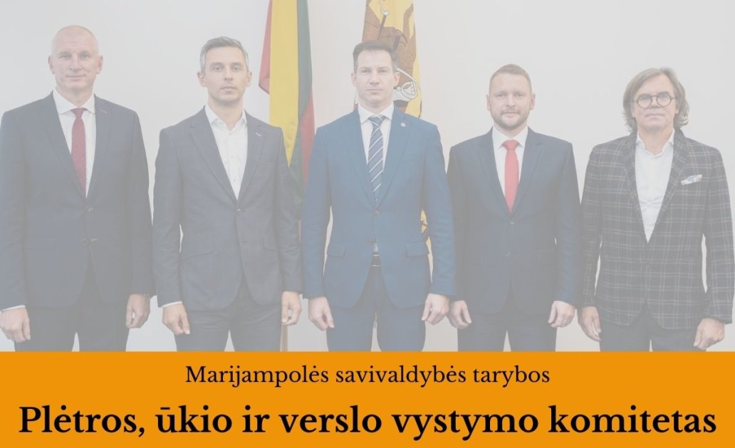 2022-08-23 Marijampolės savivaldybės tarybos Plėtros, ūkio ir verslo vystymo komiteto posėdis