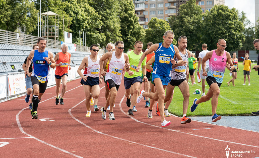 Marijampolėje pirmą kartą varžėsi lengvosios atletikos meistrai