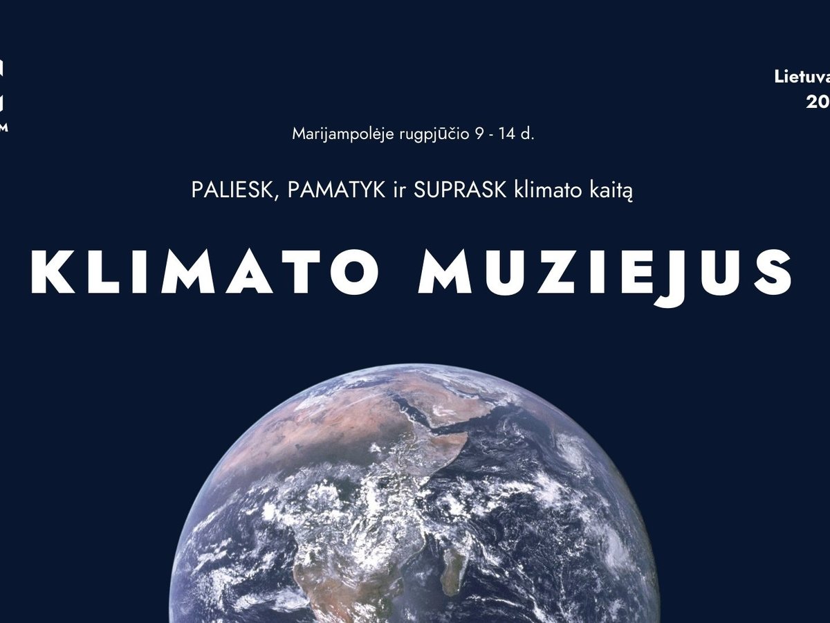 Klimato muziejus atvyksta į Marijampolę