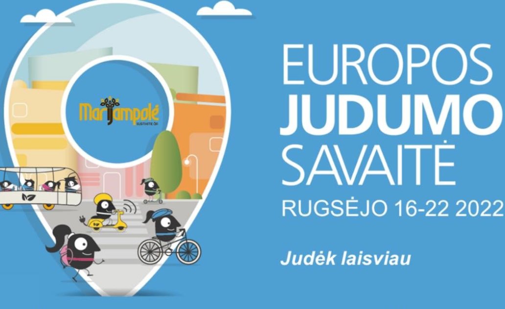 Rugsėjo 16–22 dienomis vyksta Europos judumo savaitė