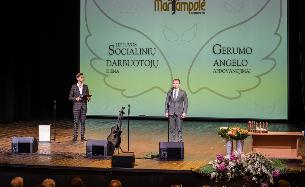 Socialiniams darbuotojams įteikti GERUMO ANGELAI