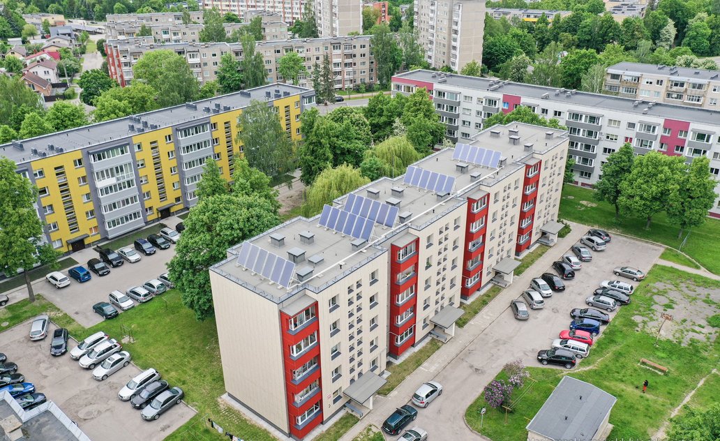Marijampolėje bus atnaujinti dar trys daugiabučiai
