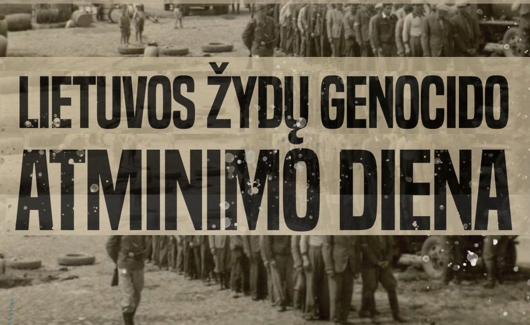 Kviečiame  dalyvauti Lietuvos žydų genocido aukų atminimo dienos renginiuose