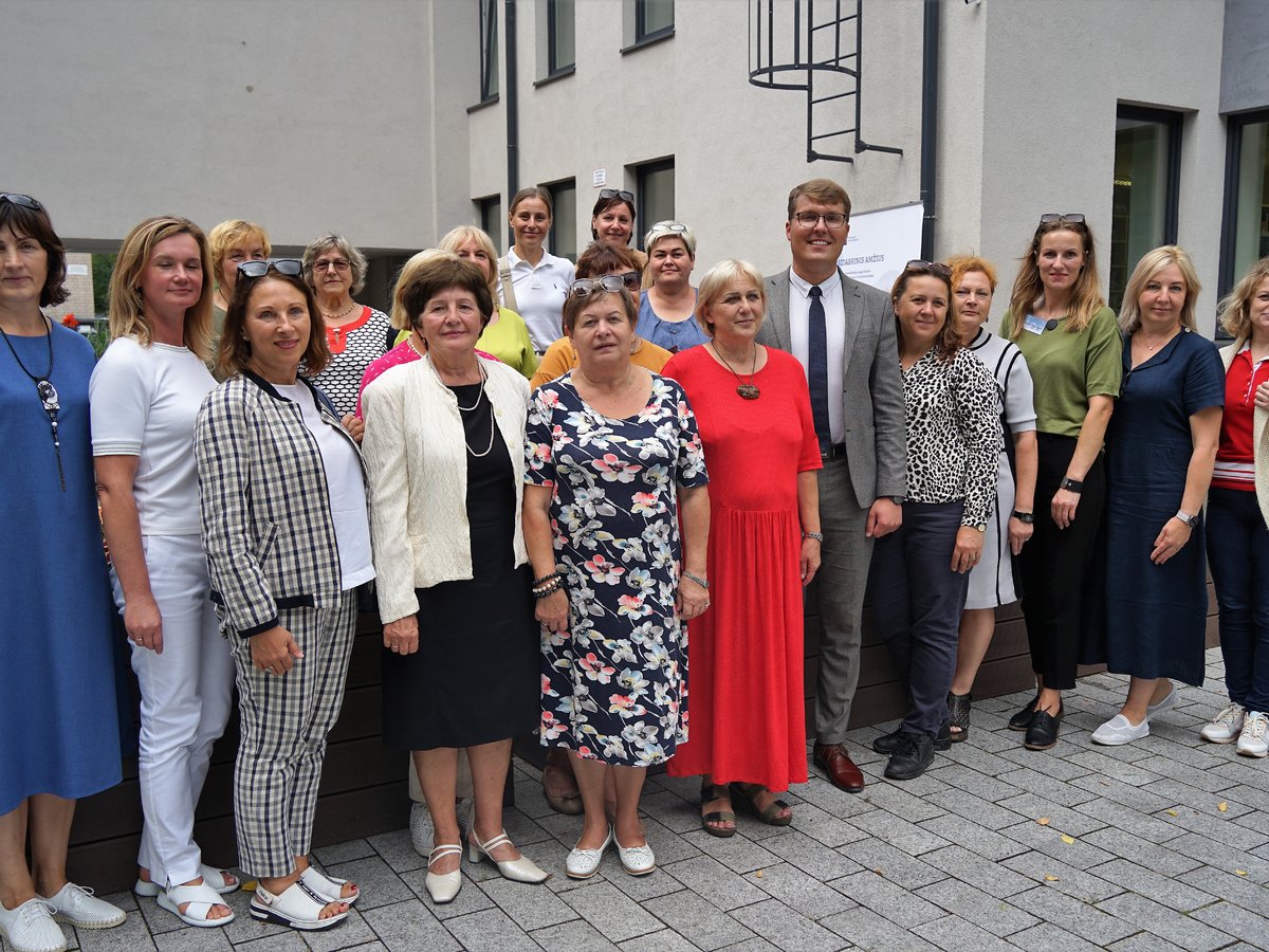 Projekte „Silver Age“ –  mokymai sidabrinio amžiaus žmonių tobulėjimui,  jaukios erdvės...